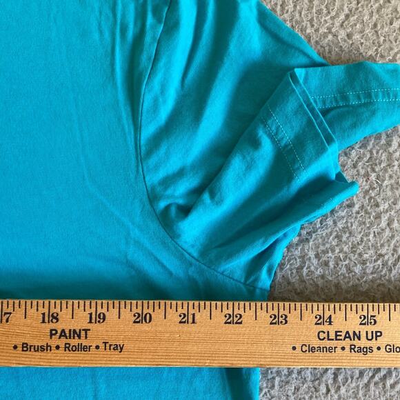 Life is Good Crusher Tee Shirt Large Mens Boats Well Yacht Fish Outdoors Blue L - Picture 8 of 13